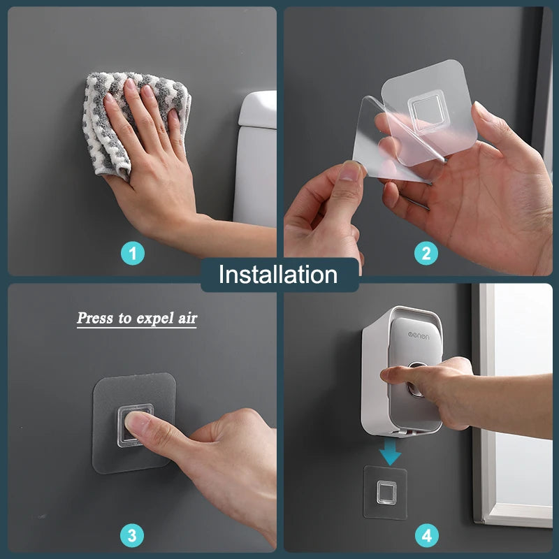 Automatic Toothpaste Dispenser Wall-Mounted