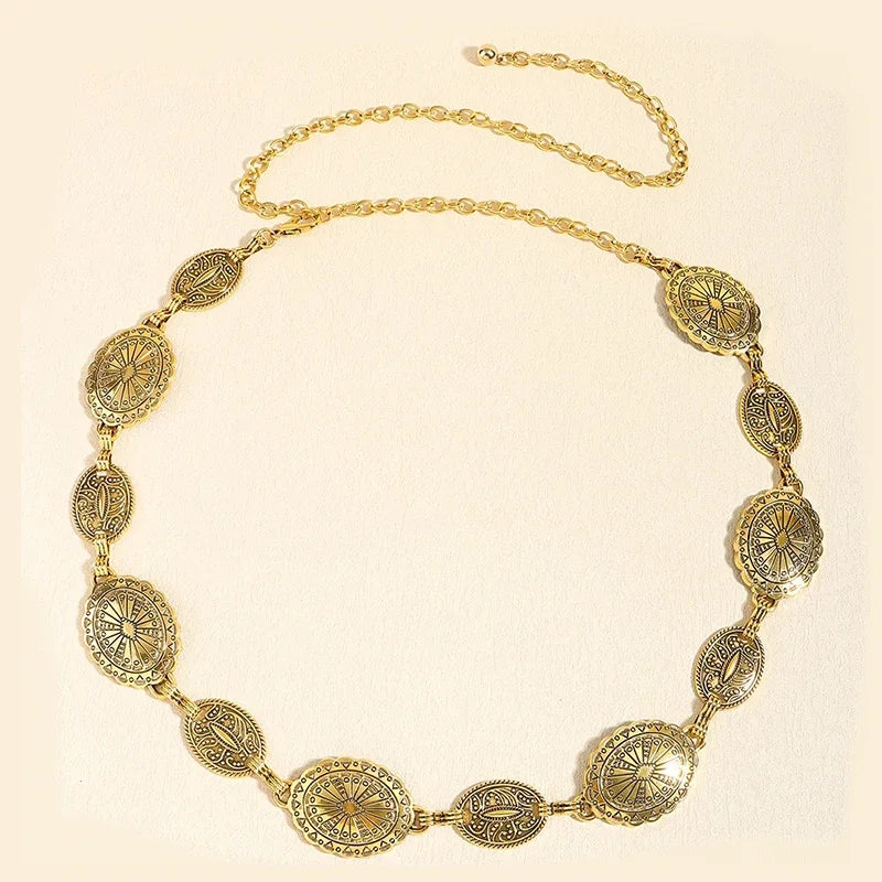 Retro Style waist chain