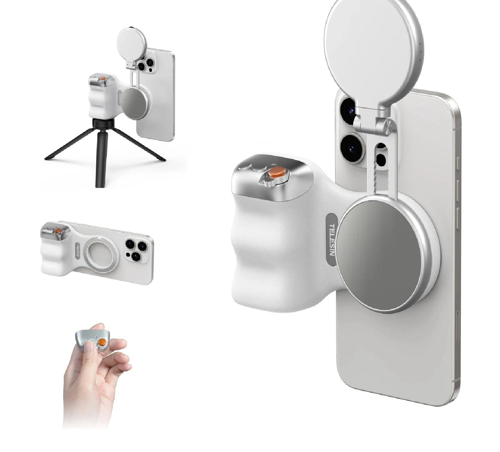 Magnetic Smart Phone Holder Shooting Aid Remote Control Handle