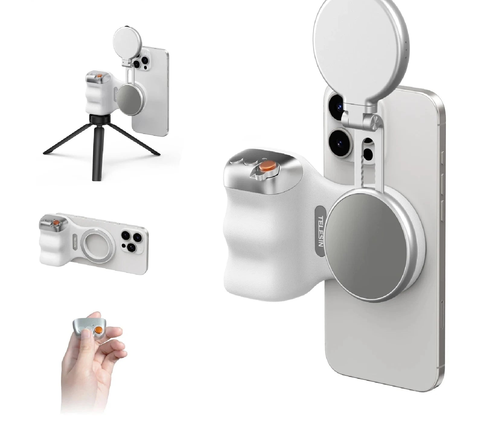 Magnetic Smart Phone Holder Shooting Aid Remote Control Handle