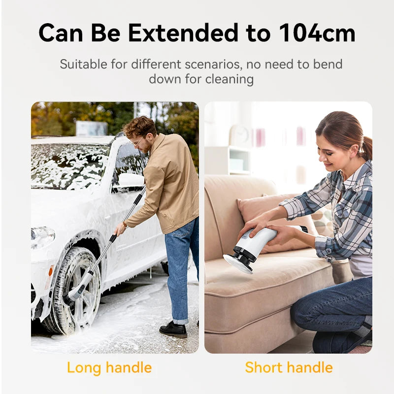 Handheld Electric Cordless Cleaning Brush