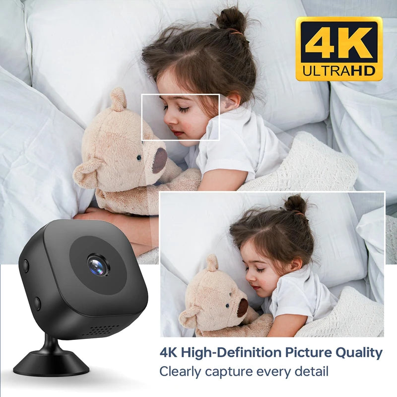 Mini 4K HD Camera WiFi Wireless Security camera protection