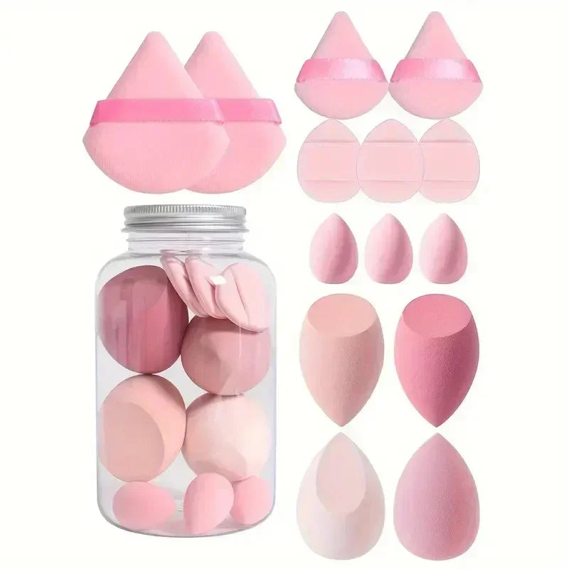 12/14Pcs Makeup Sponges Blender Beauty Egg Powder Puffs