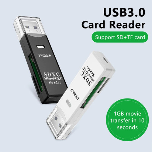 2 in 1 USB 3.0 Card Reader Micro TF sd card