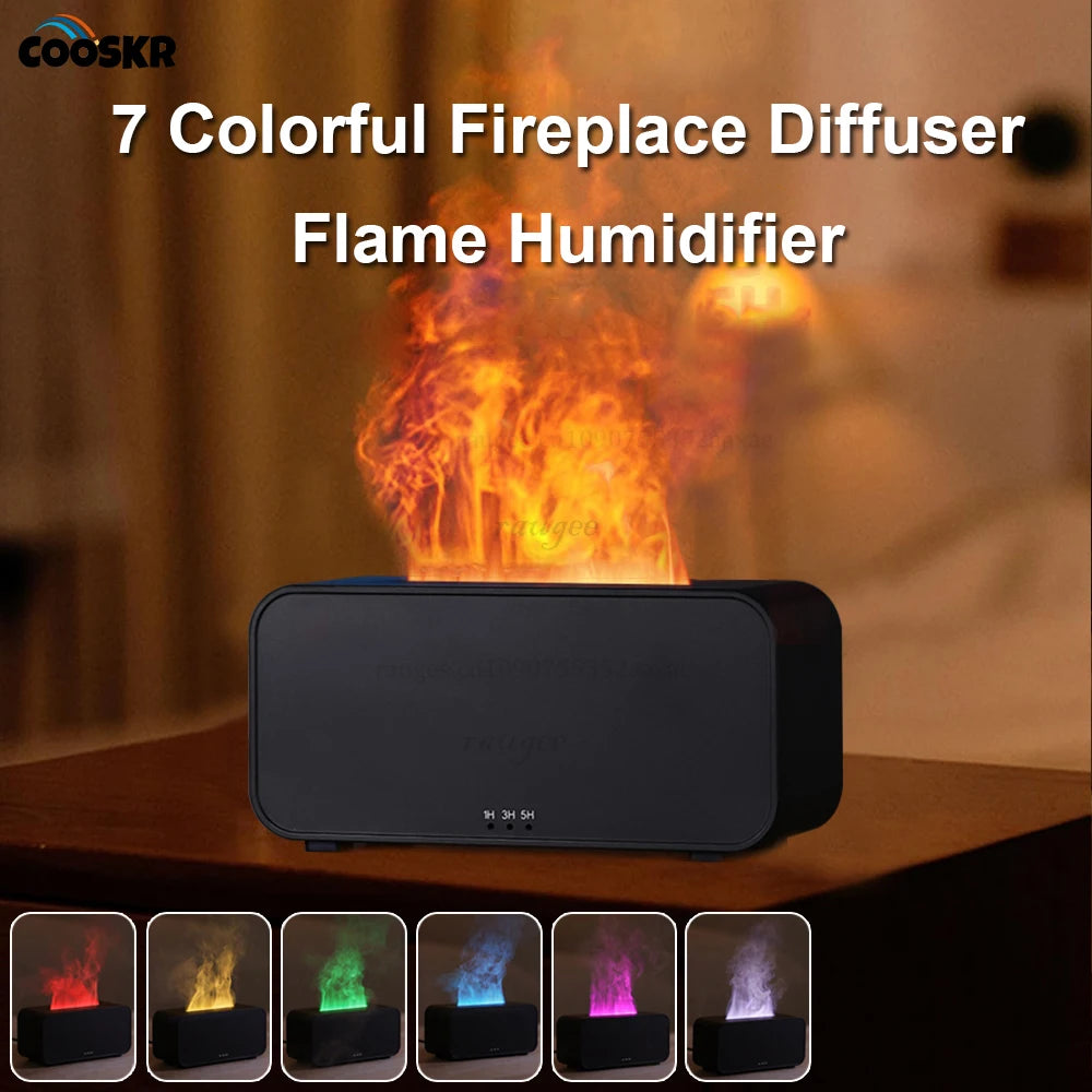 Aroma Diffuser Mini 7 Colorful Flame