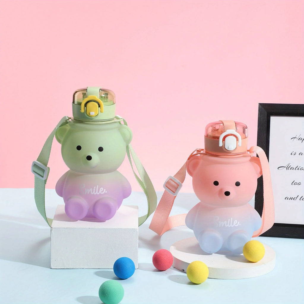 Cute Bear Water Bottle For Toddlers