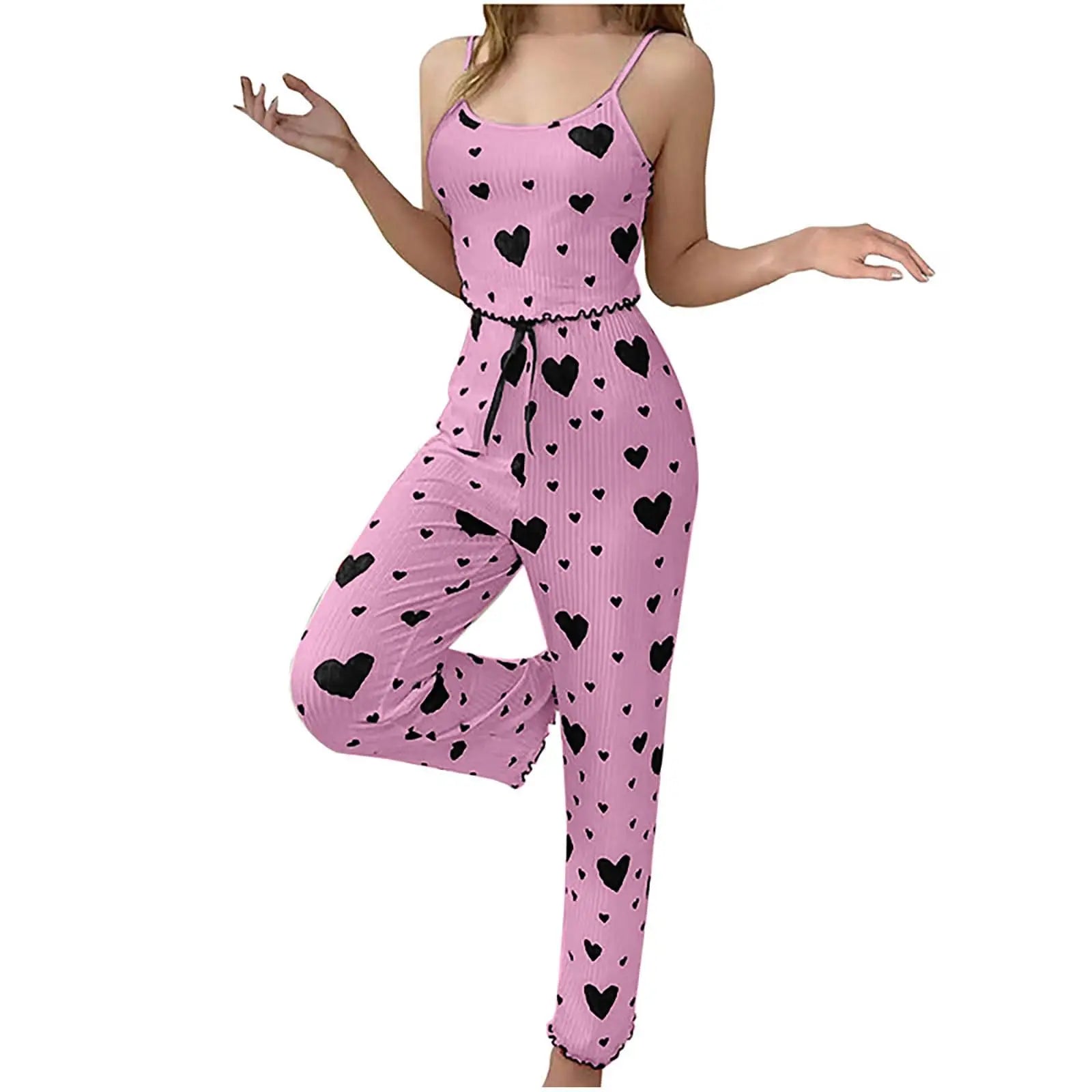 Casual 2pcs set pajamas
