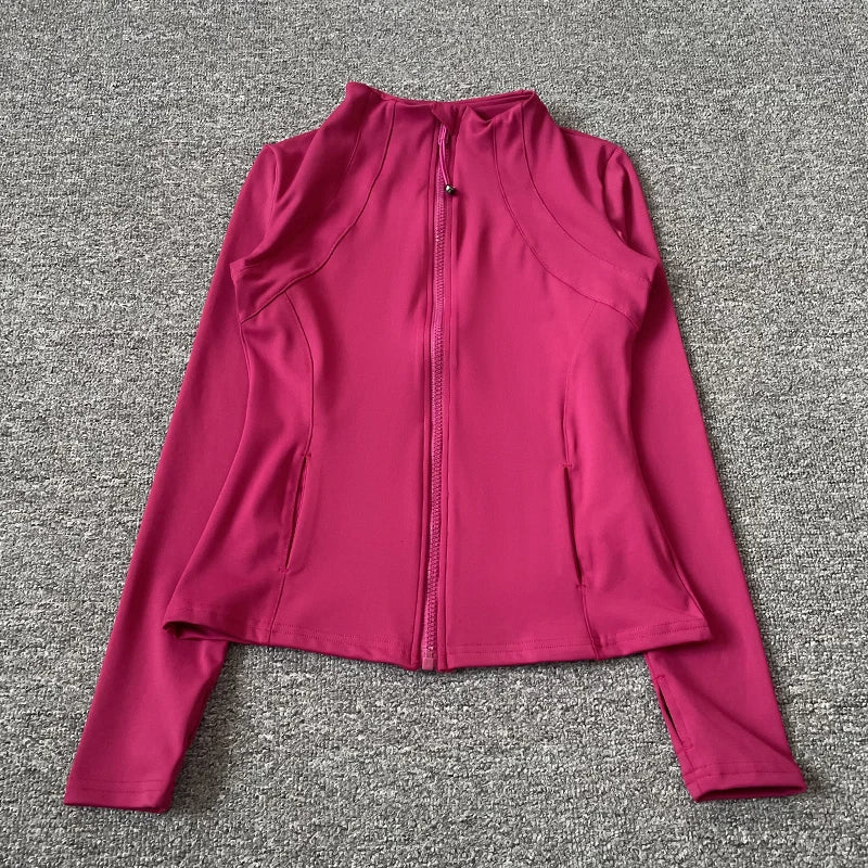Fitness Jacket Yoga Wear  Cycling Top