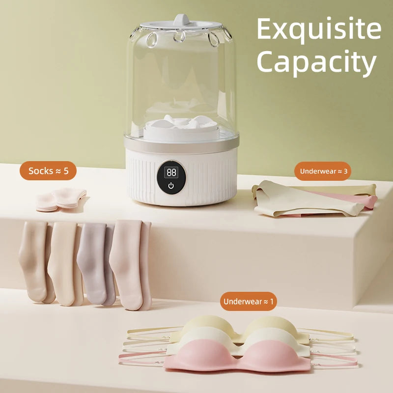 Mini Household Electric  Wireless Washing Machine