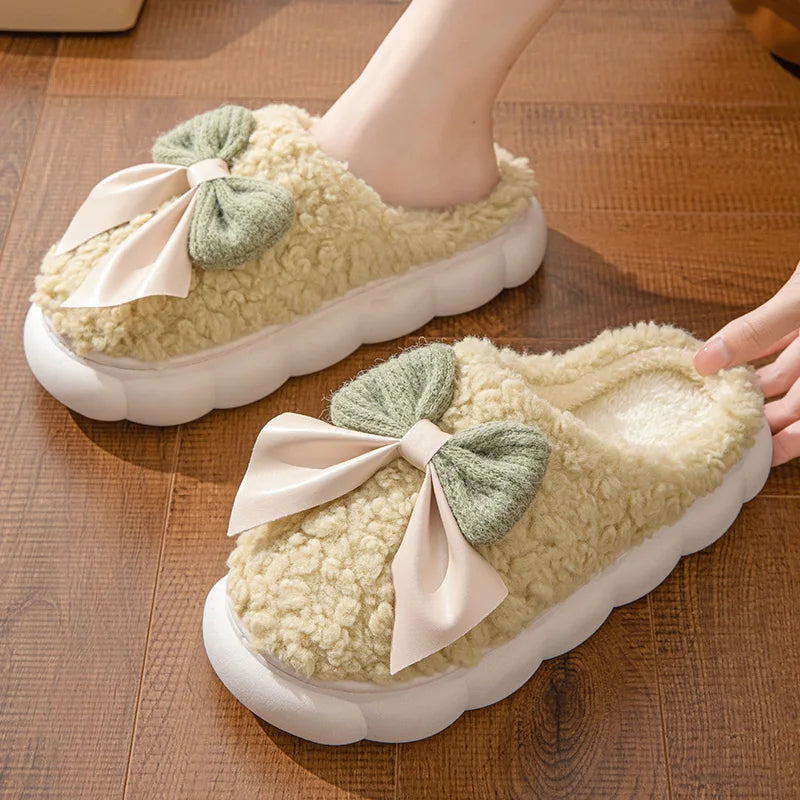 Winter Warm Fur Slippers