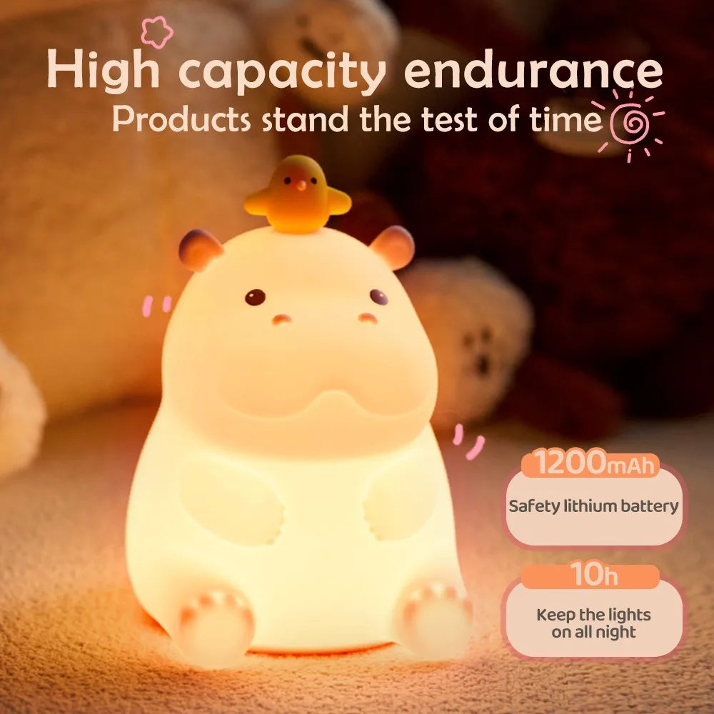 Cute Silicone Squishy Night lamps