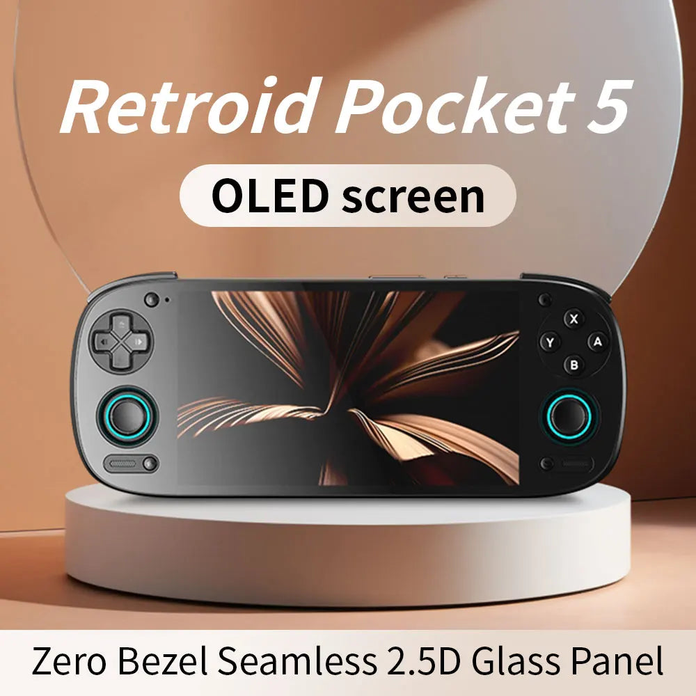 Retroid Pocket 5 HD Screen Bluetooth Handheld Game Console