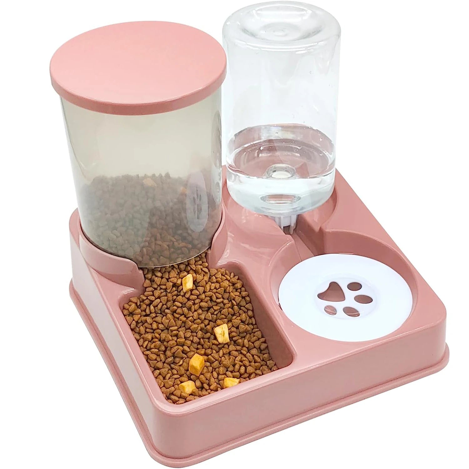 Automatic Pet Feeder Water Dispenser Set,