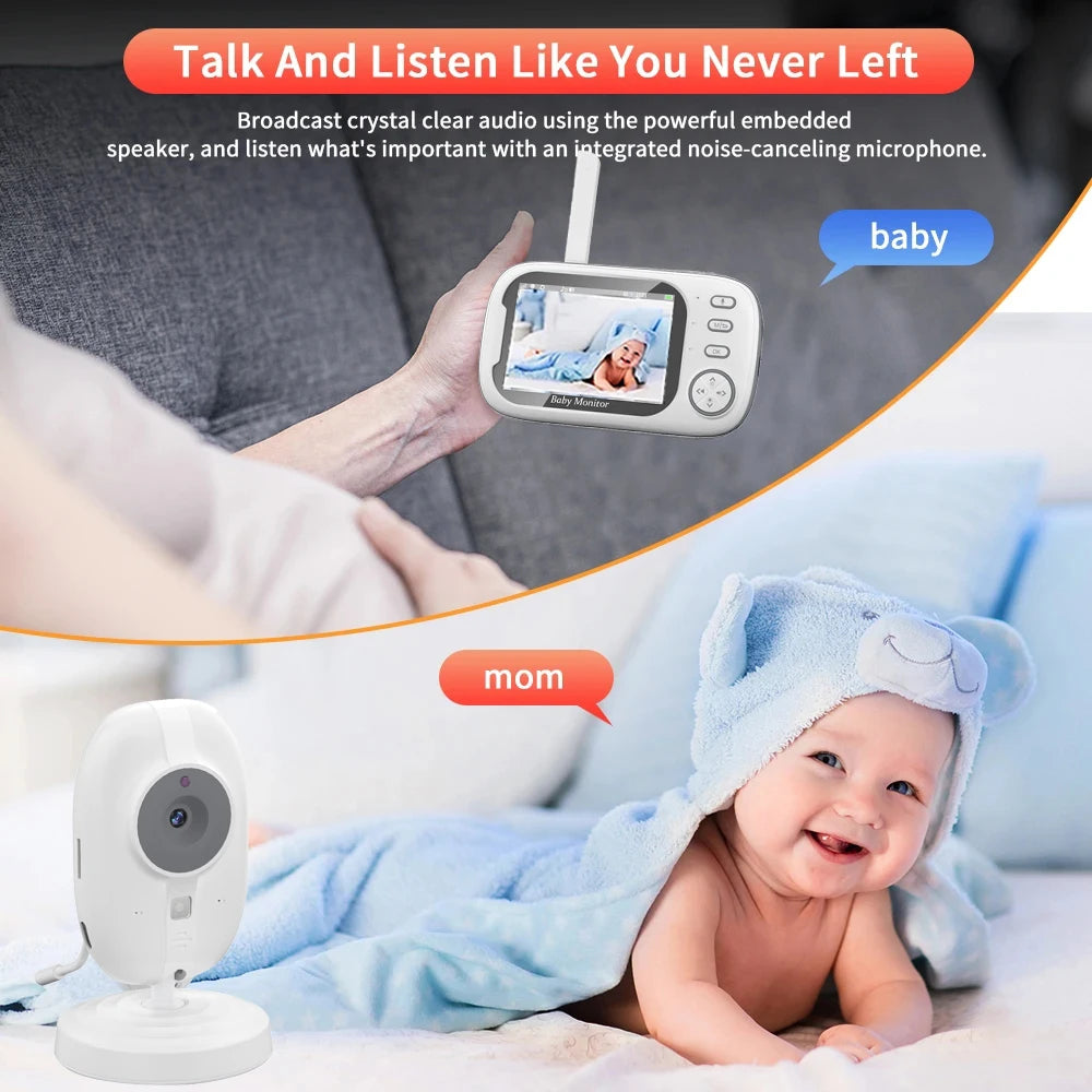 New  Wireless Video Baby Monitor 2 Way Audio Security Camera