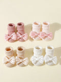 4 Pairs Toddler Infant Socks