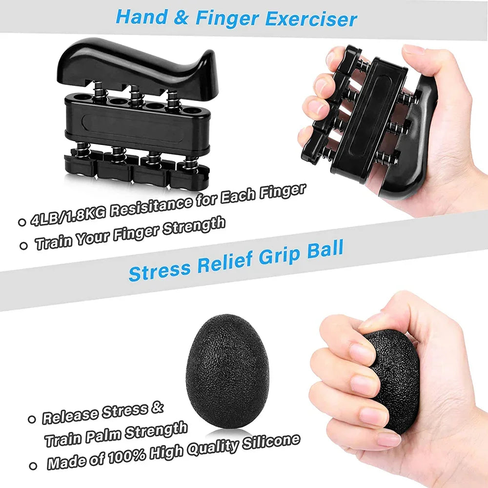 Adjustable 5-60Kg Heavy Hand Gripper Fitness Hand Exerciser