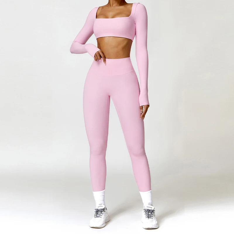 2PCS Yoga Suit Sports Set