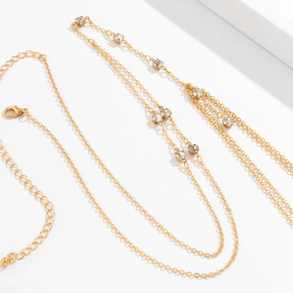 Rhinestone Belly Body Chain