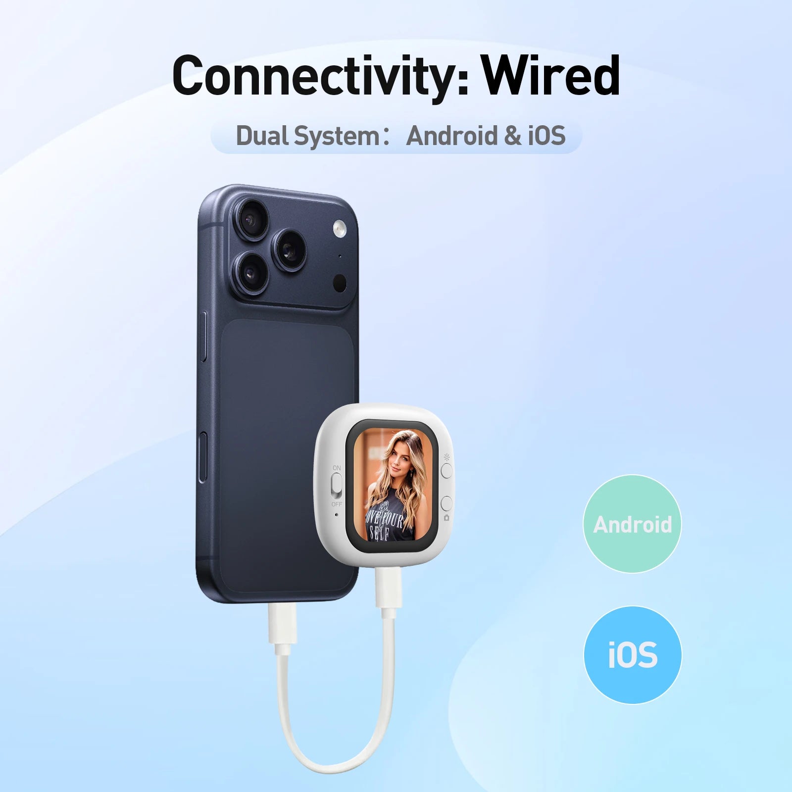 Magnetic Phone Selfie Camera