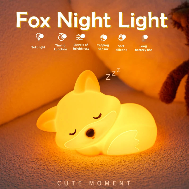 Cute Silicone Squishy Night lamps