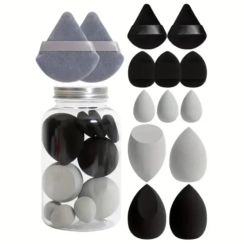 12/14Pcs Makeup Sponges Blender Beauty Egg Powder Puffs