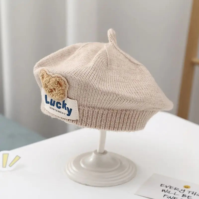 Flower Baby Beret Hat