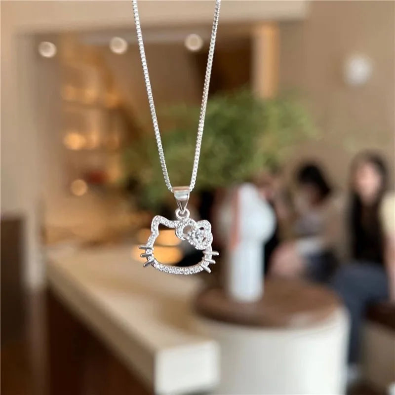 Hello Kitty Necklace Cute Pendant