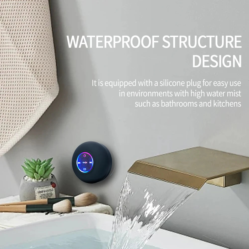 Portable Wireless Waterproof Bluetooth Speaker