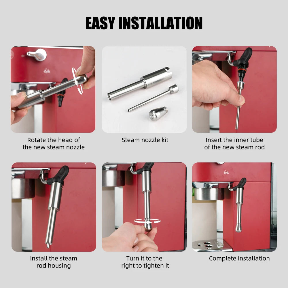 Stainless Coffee Maker Steam