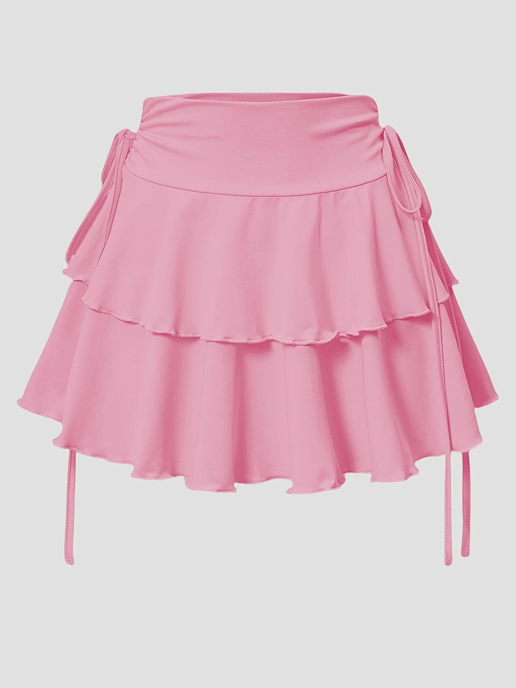 High Waist  Elastic  Short Skirt