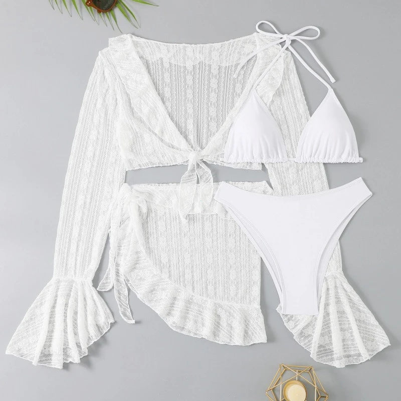 4pcs women  Beachwear