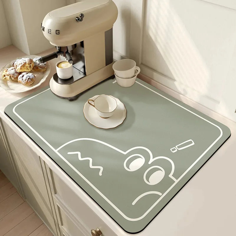 Kitchen Absorbent Draining Mat