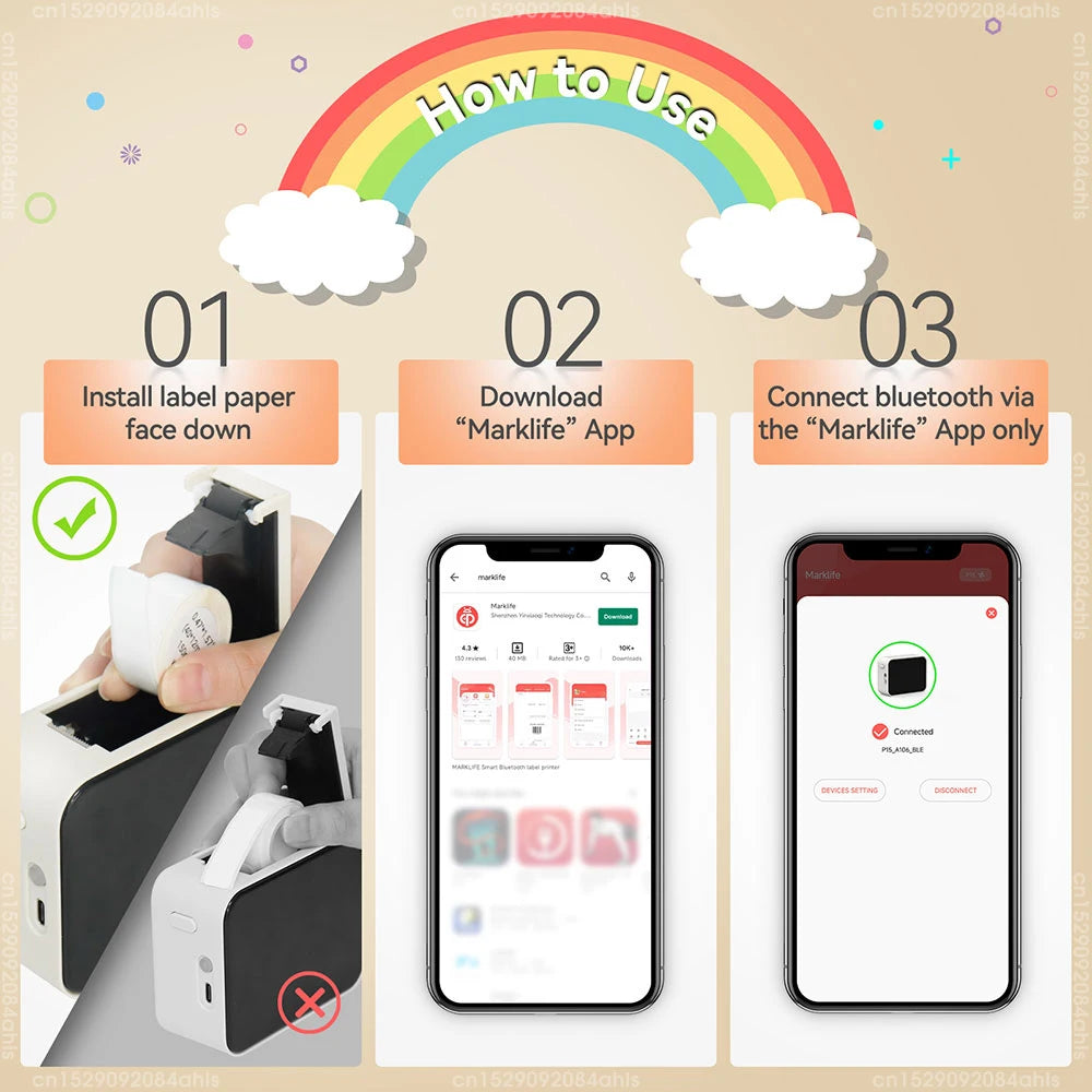 Portable Label printer