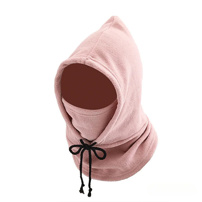 Winter Hood - Windproof Mask with Drawstrin