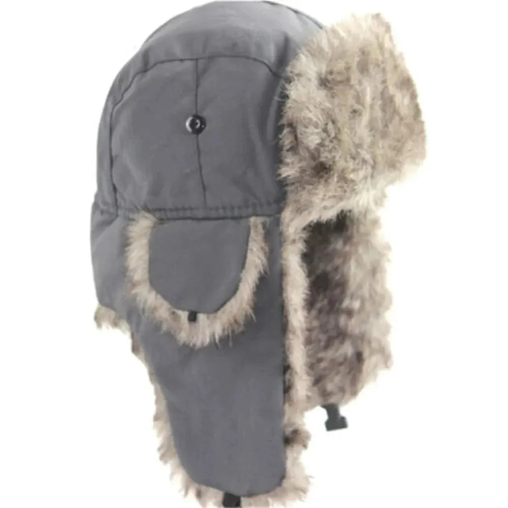 Winter Trooper Earflap Warm Russian Waterproof Cap