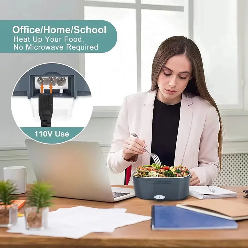 Portable Electric Lunch Box Food Warmer