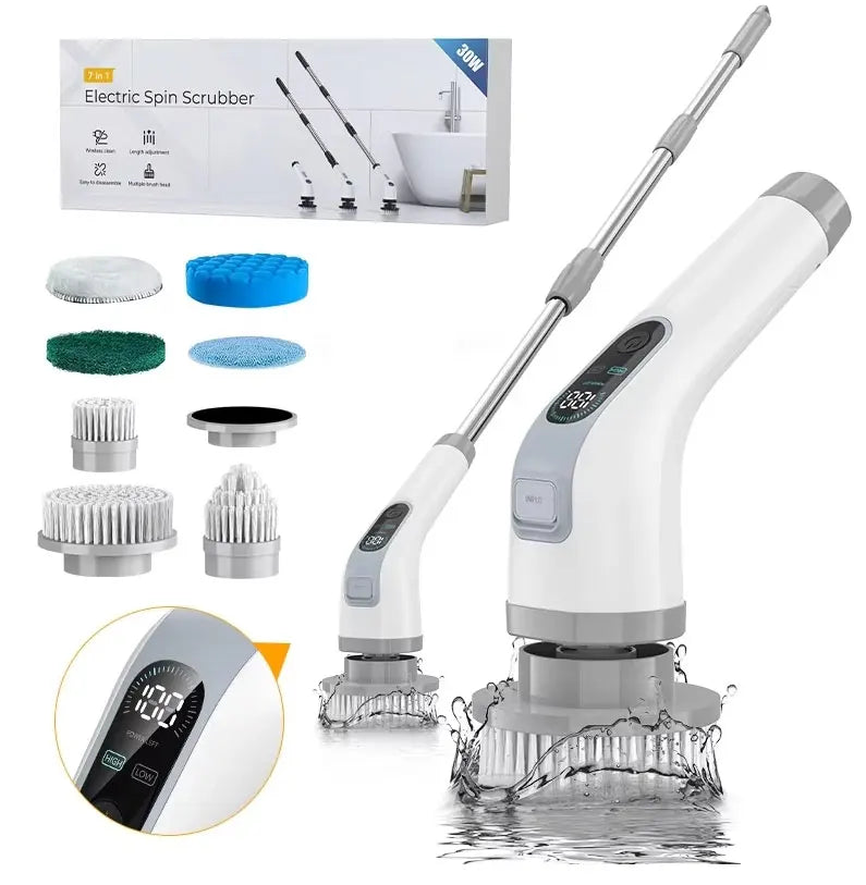 Handheld Electric Cordless Cleaning Brush