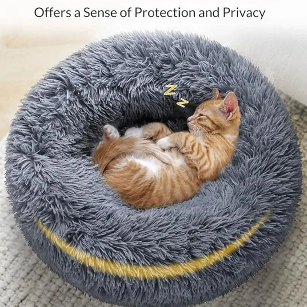 Round Warm Pet Bed