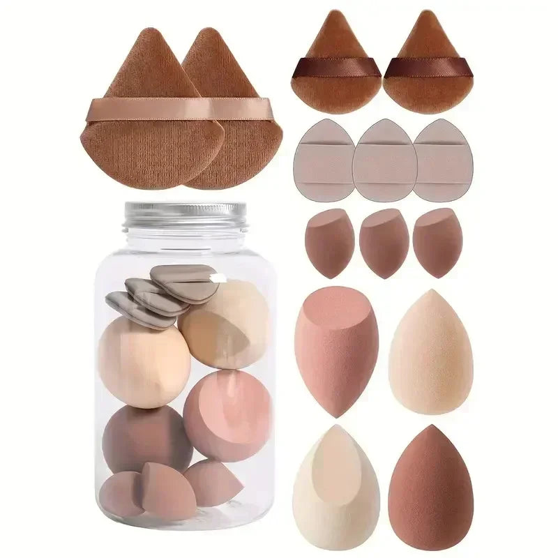 12/14Pcs Makeup Sponges Blender Beauty Egg Powder Puffs